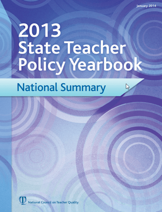 2013 State Teacher Policy Yearbook