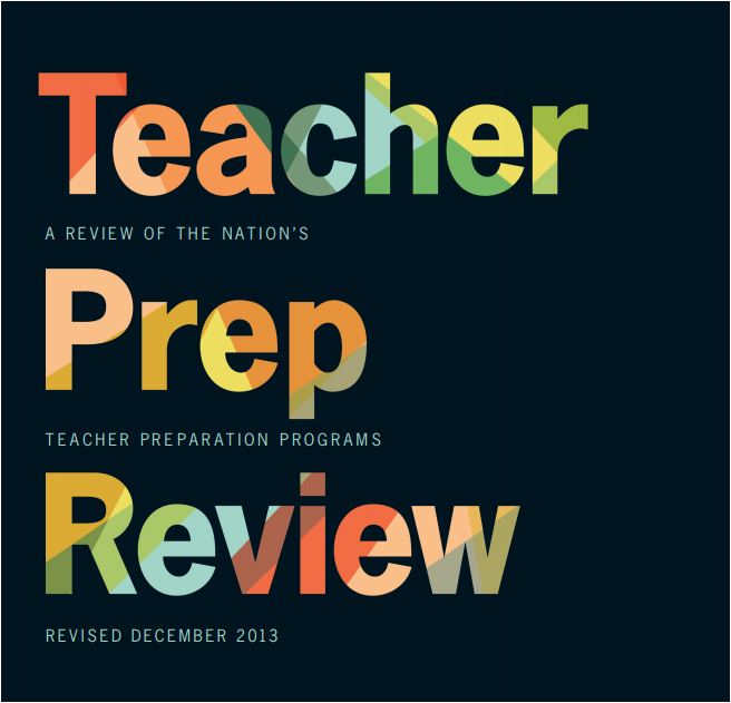 Teacher Prep Review 2013 Report