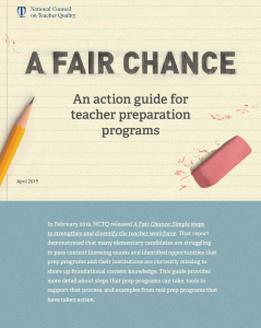 A Fair Chance: Program Action Guide