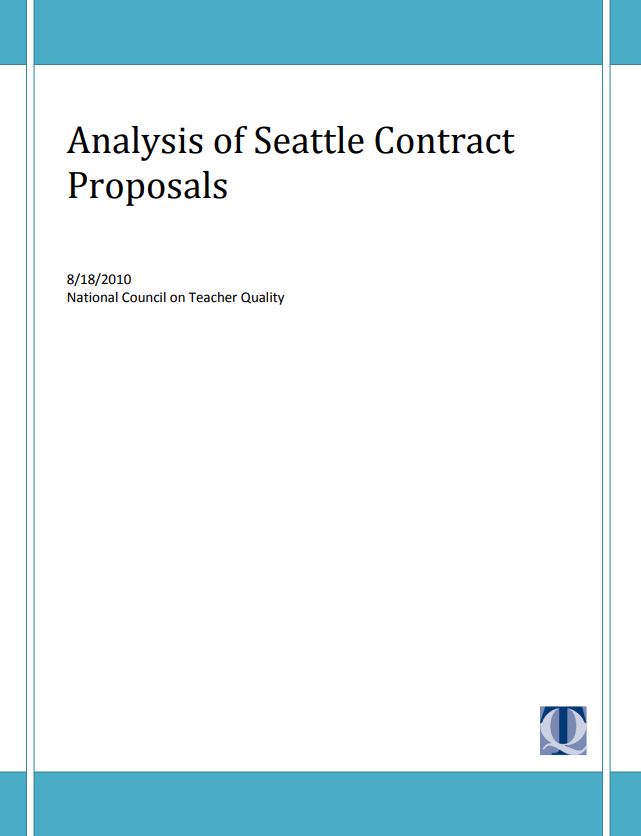 Analysis of Seattle Contract Proposals